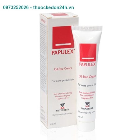 Papulex Oil – Kem dưỡng giảm bóng nhờn – Hộp 40ml