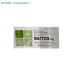 Daitos Inj – Hộp 10 ống – Giảm đau sau phẫu thuật