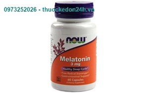 Melatonin 3Mg Now Foods Hộp 60 Viên
