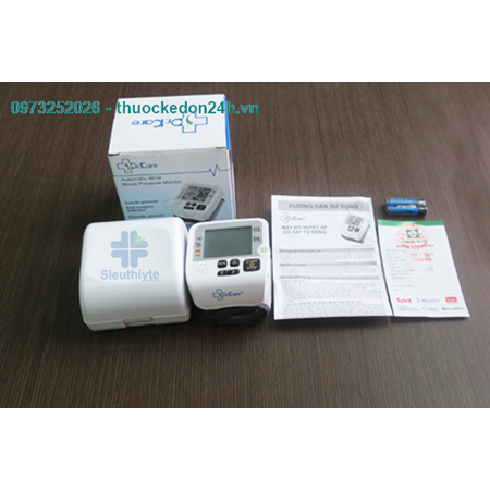 Máy đo huyết áp điện tử cổ tay MediKare-DK39 Plus