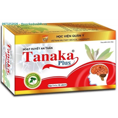 Tanaka plus hộp 3 vỉ