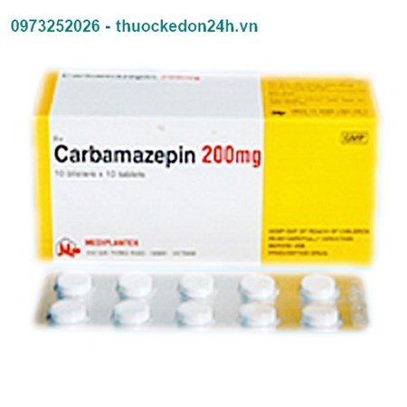 Thuốc Carbamazepin 200 mg – Chống Co Giật Động Kinh