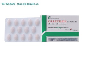 Gliatilin 400 mg – Điều trị đột quỵ, chấn thương sọ não