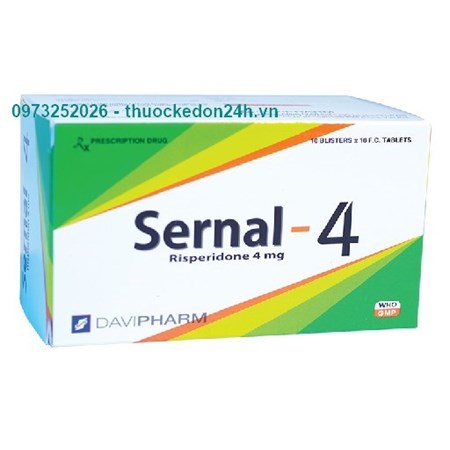 Sernal - 4 – Điều Trị Bệnh Loạn Tâm Thần Cấp Và Mạn