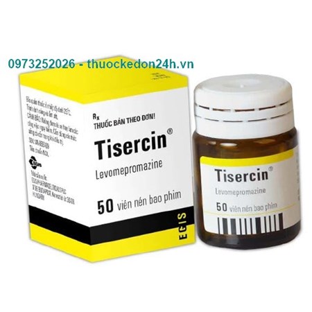 Tisercin 25 mg - Điêu trị tâm thần phân liệt, trầm cảm