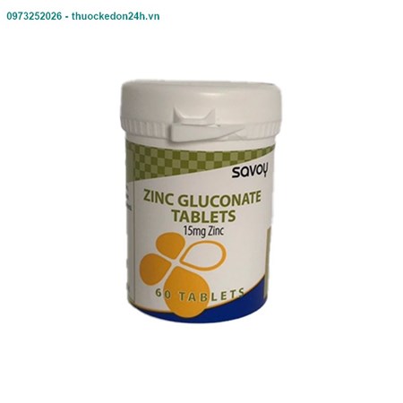 Savoy Zinc Gluconate Tablets