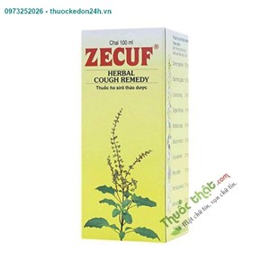 Zecuf (Chai 100 ml) – Hỗ trợ điều trị ho