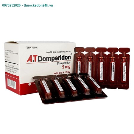 A.T Domperidon Hộp 30 Ống