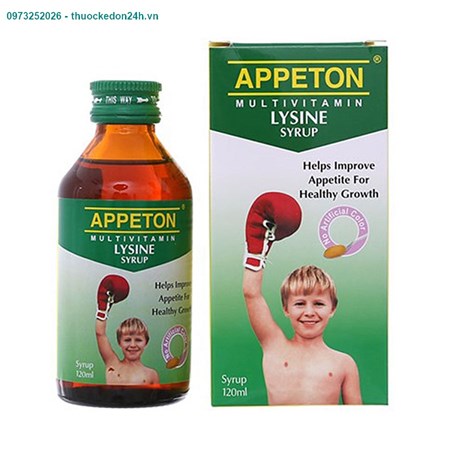Appeton 120Ml – Giúp trẻ ăn ngon miệng