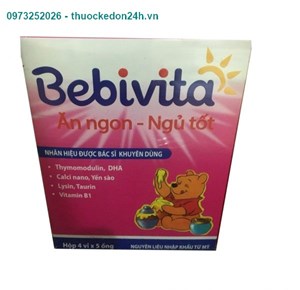 Bebivita – Hỗ trợ ăn ngon ngủ tốt