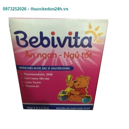 Bebivita – Hỗ trợ ăn ngon ngủ tốt