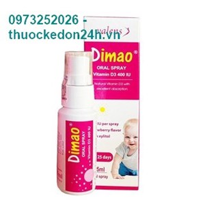 Dimao - Vitamin D3 cho trẻ thêm cao