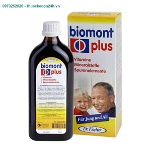 Biomon Plus 250ml – Bổ sung vitamin và khoáng chất