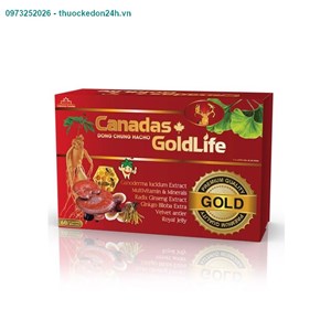 Canadas Goldlife Hộp 60 Viên – Bổ Sung Dưỡng Chất Cho Cơ Thể