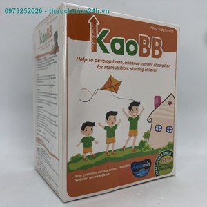 KaoBB - Phát triển xương khớp cho trẻ