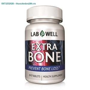 Extra Bone Lọ 60 Viên – Bổ Sung Canci Và Vitamin D3