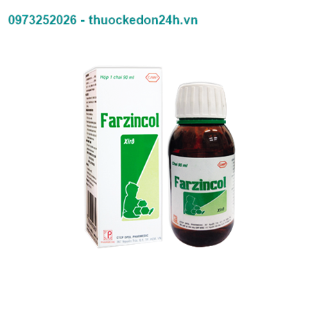 Farzincol – Siro bổ sung kẽm 90ml