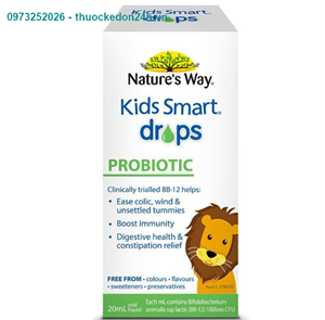 Kids Smart Drops Probiotic Lọ 20ml