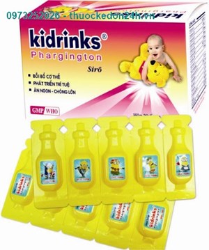 Kidrinks – Bổ sung vitamin cho trẻ 20 ống