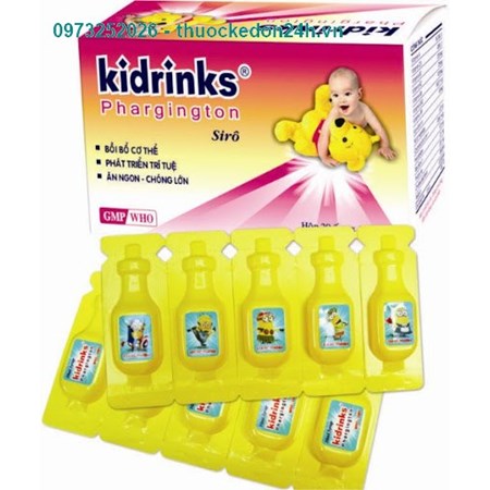 Kidrinks – Bổ sung vitamin cho trẻ 20 ống
