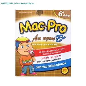 Mac Pro Ăn Ngon Hộp 20 Ống