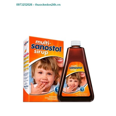 Multi Sanostol Sirup 300g – Vitamin tổng hợp cho bé