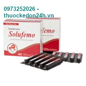 Solufemo Hộp 20 ống