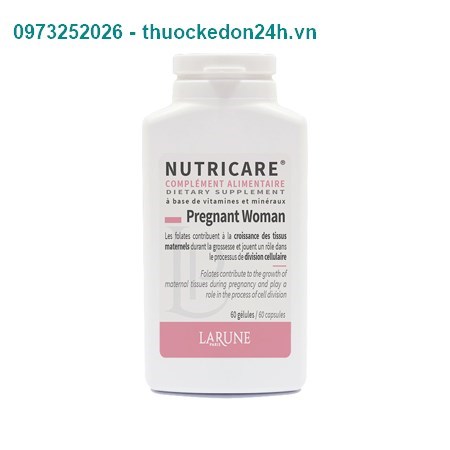 Nutricare Pregnant Woman Hộp 60 Viên – Bổ Sung Vitamin