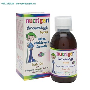 Nutrigen Growmega Lọ 150ml – Giúp Trẻ Phát Triển Khỏe Mạnh.