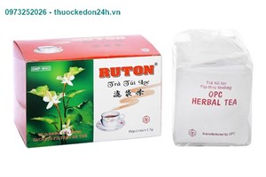 Ruton - Trà túi lọc hỗ trợ điều trị cao huyết áp