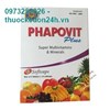 Phapovit Plus – Viên uống bổ sung vitamin và khoáng chất – Hộp 2 vỉ x 15 viên