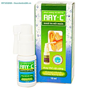 Ray C 10Ml – Phun Sương Vệ Sinh Tai