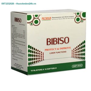 Thuốc Bibiso – Hỗ trợ điều trị bệnh viêm gan