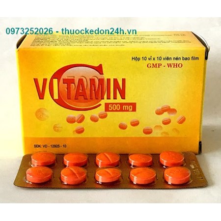 Thuốc bổ sung vitamin C Quảng Bình – 100 viên