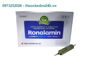 Thuốc Ronalamin – Bổ sung calci
