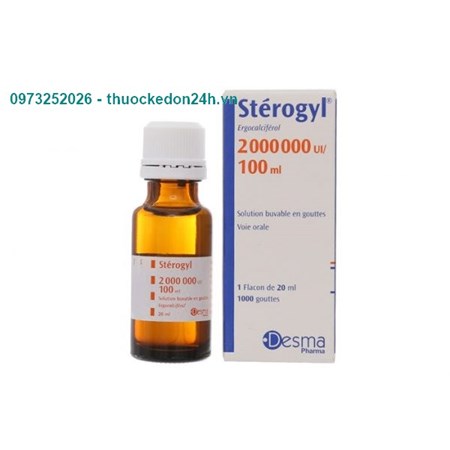 Thuốc Stérogyl 100 ml – Bổ sung vitamin D