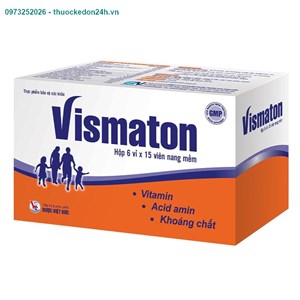 Vismaton Hộp 90 Viên – Bổ Sung Vitamin và Khoáng Chất
