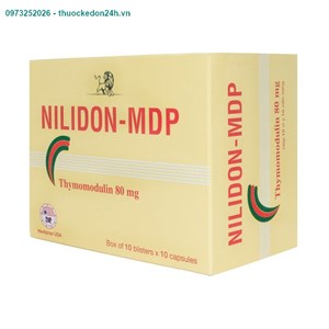 Nilidon-MDP hộp 100 viên – Tăng cường hệ miễn dịch