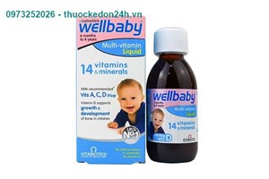 Vitamin tổng hợp Wellbaby Multi-vitamin Liquid 150ml