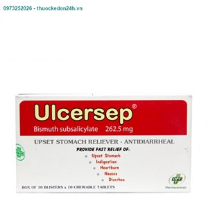 Thuốc Ulcersep 262.5mg