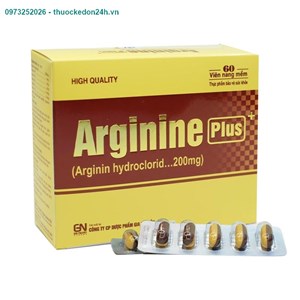 Thuốc Arginine Plus Hộp 60 Viên – Tăng Cường Chức Năng Gan