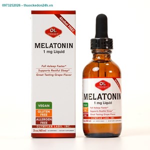 Thuốc Melatonin Lọ 60ml – Giúp Ngủ Ngon , Điều Hòa Giấc Ngủ