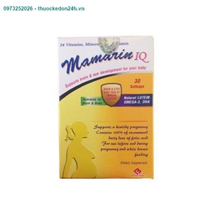 Thuốc Mamarin IQ Lọ 30 Viên – Bổ Sung Vitamin Và Khoáng Chất