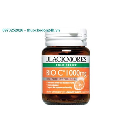 Blackmores Bio C Hộp 31 Viên – Bổ Sung VitaminC