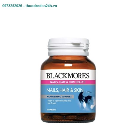 Blackmores Nails – Hair And Skin – Da Đẹp – Tóc Khỏe (60 viên)