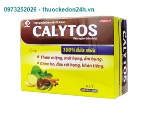 Calytos – Viên Ngậm Thảo Dược – Gói 20 viên