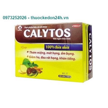 Calytos – Viên Ngậm Thảo Dược – Gói 20 viên
