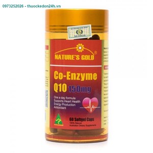 Co Enzyme Q10 Lọ 60 Viên – Tăng Cường Sức Khỏe Tim Mạch