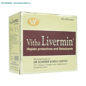 Vitha Livermin 60 Viên (Hộp)