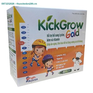 Kick Grow Gold hộp 20 ống – Tăng sức đề kháng cho trẻ